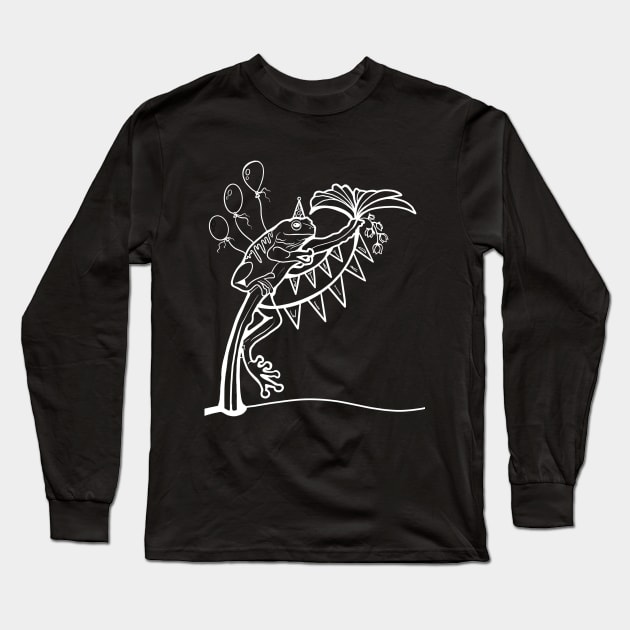 Stay Weird Froggo Long Sleeve T-Shirt by PanArt